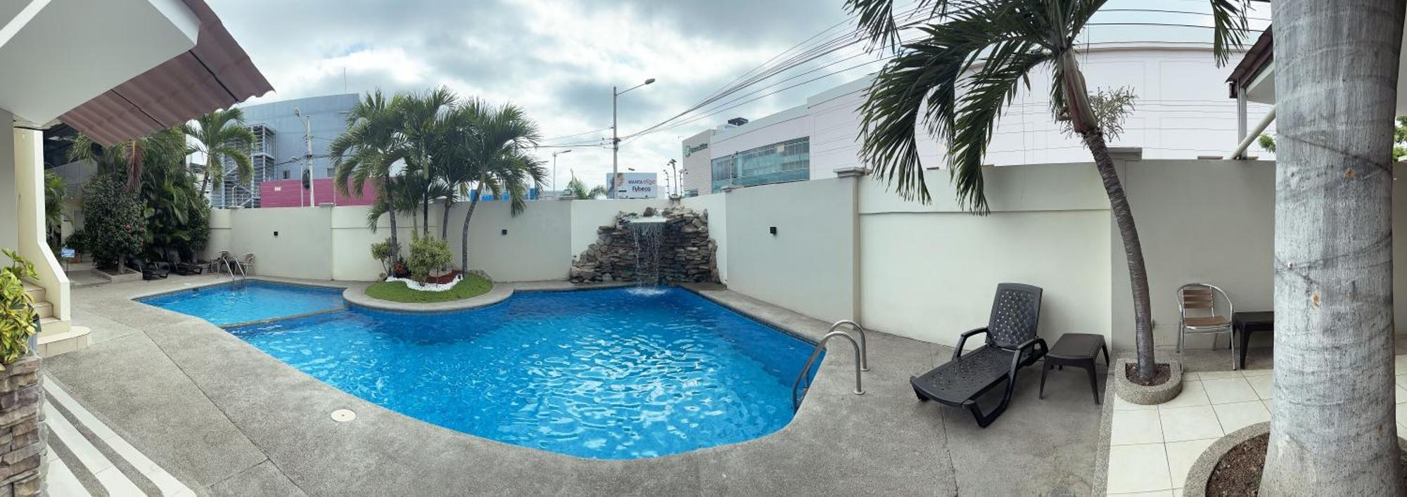 Hotel Mar Azul Manta Exterior foto